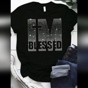 INSPIRATIONAL TEE "IM BLESSED"